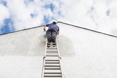 Peinture extérieure au Pouget — façades et ravalement